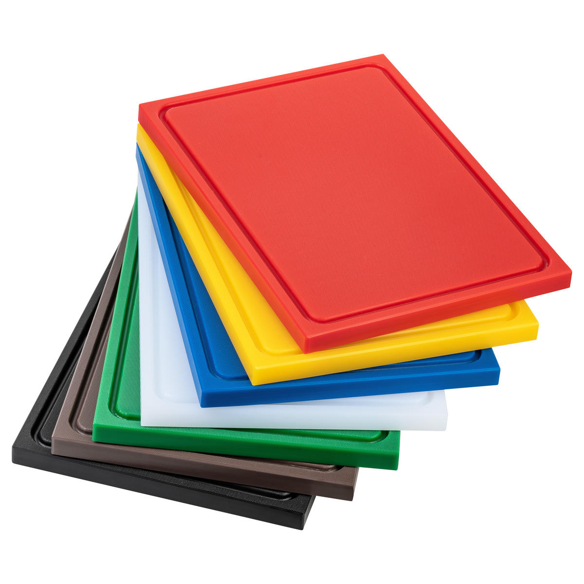 SCHNEIDEBRETT HDPE500 35x25x2 cm - Gelb, Kunststoff (25/35cm) - Muvell