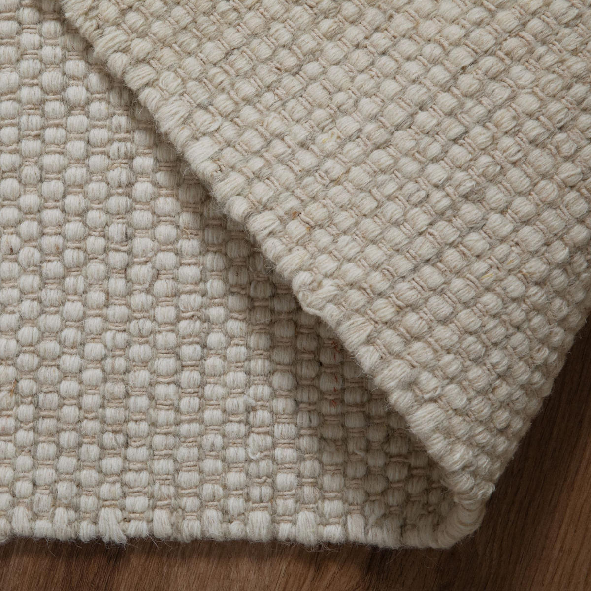 HANDWEB Teppich Berlin 200/300 cm - Creme, Naturmaterialien (200/300cm) - Steffensmeier