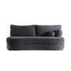 SOFA Rocket Dunkelblau, mit Schlaffunktion - Dunkelblau, Holzwerkstoff/Textil (211/93/108cm) - Bettso