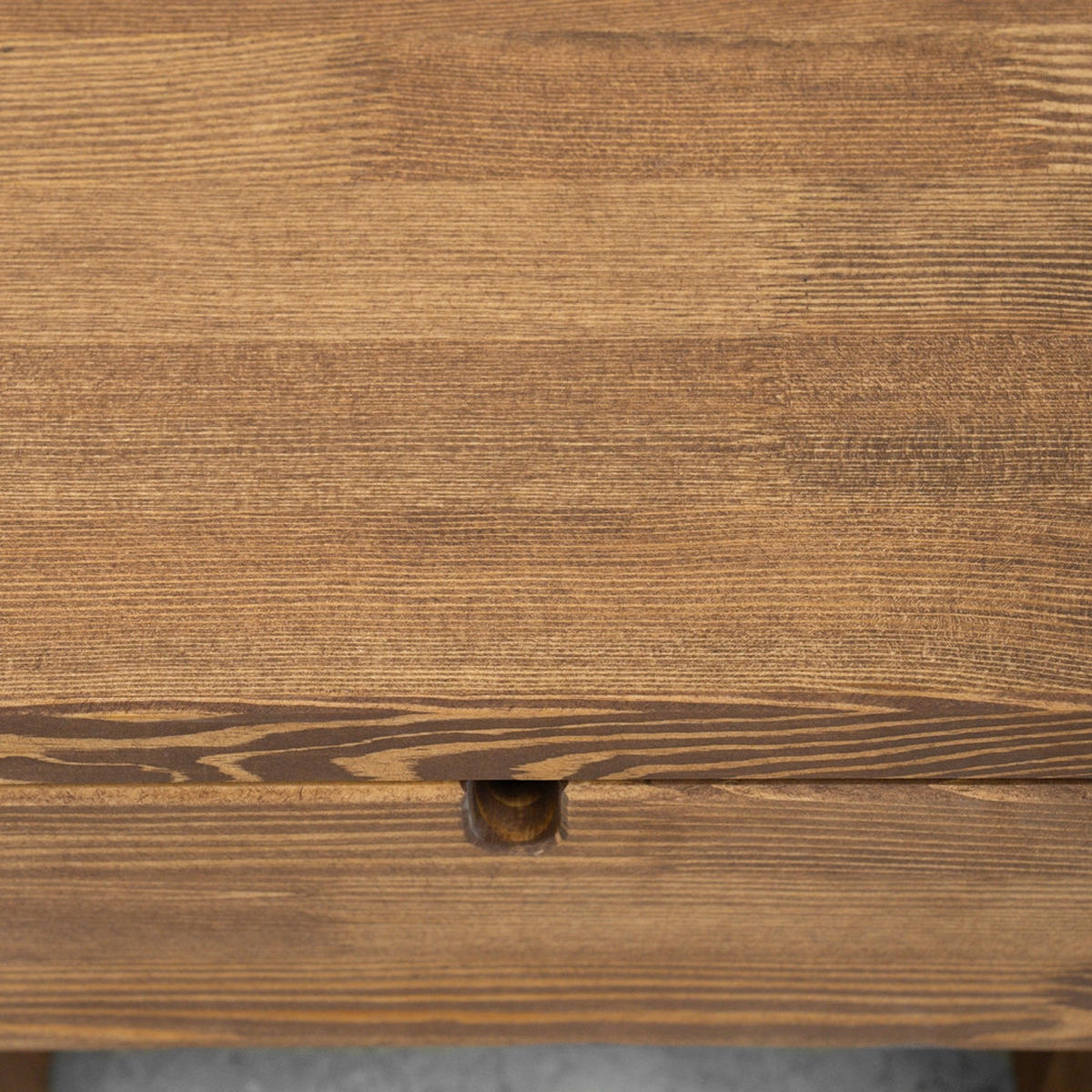 NACHTTISCH aus Massivholz MARIKA 4 - Dunkelbraun, Holz (40/40/40cm) - Seart