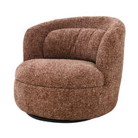 SESSEL Britt Rot 85/84/76 cm - Dunkelrot, Textil (84/76/85cm) - Livingfurn