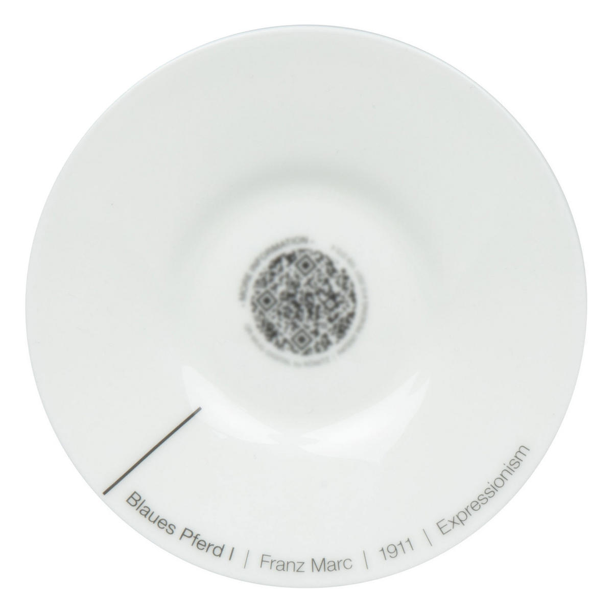 ESPRESSOTASSE Blaues Pferd I - Franz Marc Bunt - Naturfarben, Keramik (0.09L) - Könitz