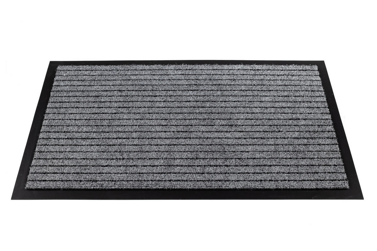 TÜRMATTE rutschfest DURA 100/120 cm - Grau, Textil (100/120cm) - rugsX