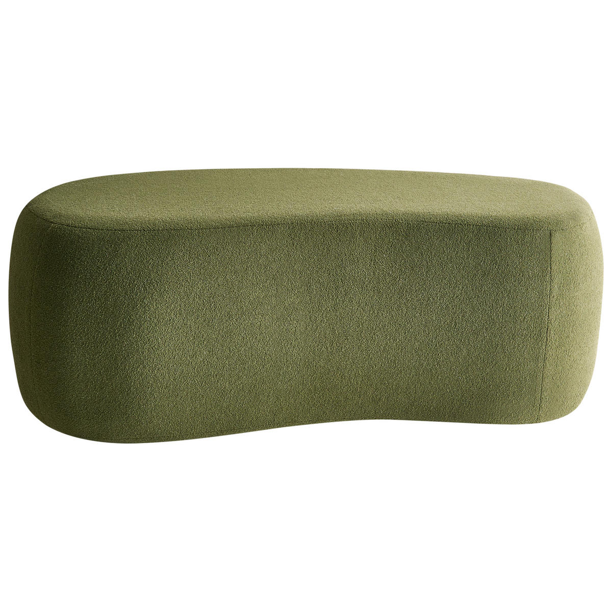 POUF Grün Bayard - Grün, Textil (115/43/56cm) - Beliani