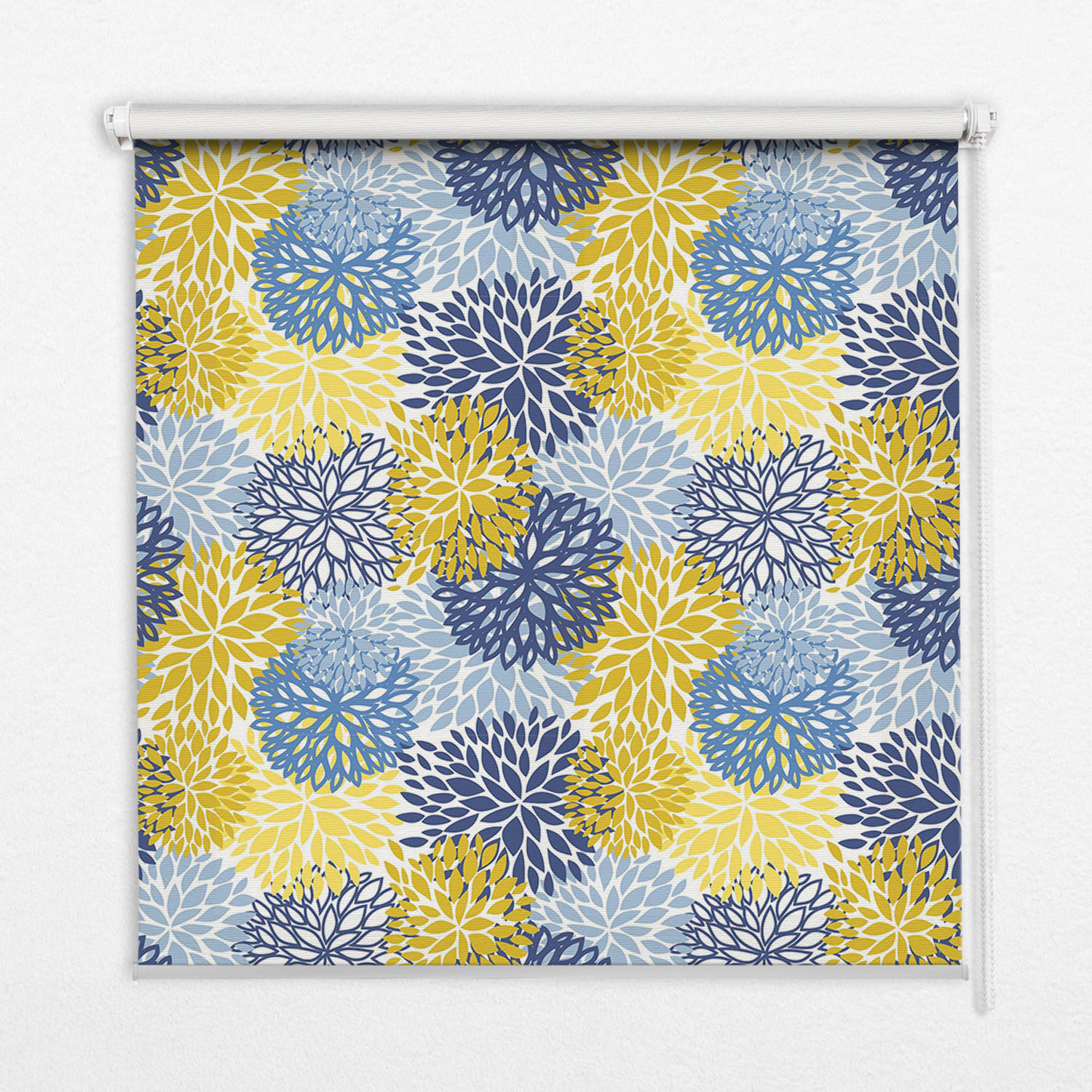 TULUP VNITŘNÍ roleta - okenní roleta - roleta - 120x140 cm - Malované rostliny