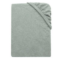 SPANNBETTLAKEN, 80% Baumwolle, 20% Polyester, Grau - Hellgrau, Naturmaterialien (70/140cm) - Zollner