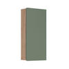 HÄNGESCHRANK Izan Goldkraft Eiche/Grün - Honigeiche/Grün, Holzwerkstoff (36.6/76.6/15.6cm) - Vicco