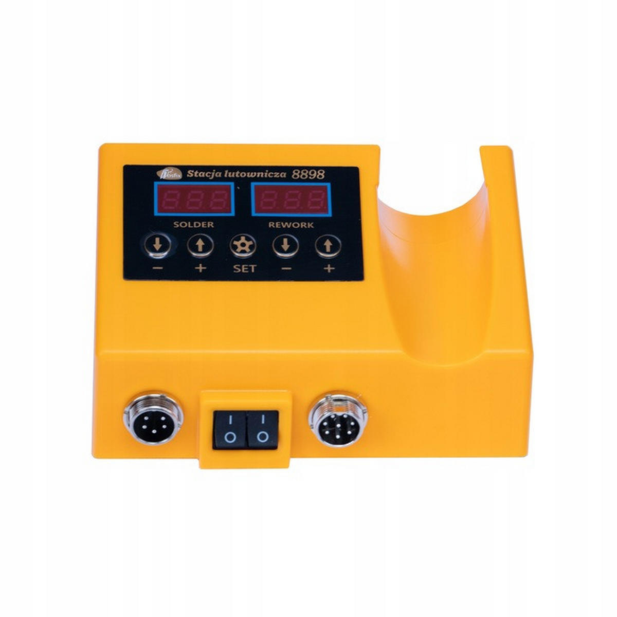 LÖTSTATION OH660 2-in-1 Set, Heißluft + Lötkolben 60 W, 660 W, 100-500 °C, PID, Düsen 22 mm - Multicolor, Kunststoff/Metall (10/10/10cm)