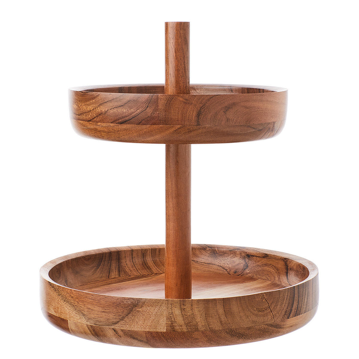 ETAGERE Acacia - Braun, Holz (26/27cm) - Butlers