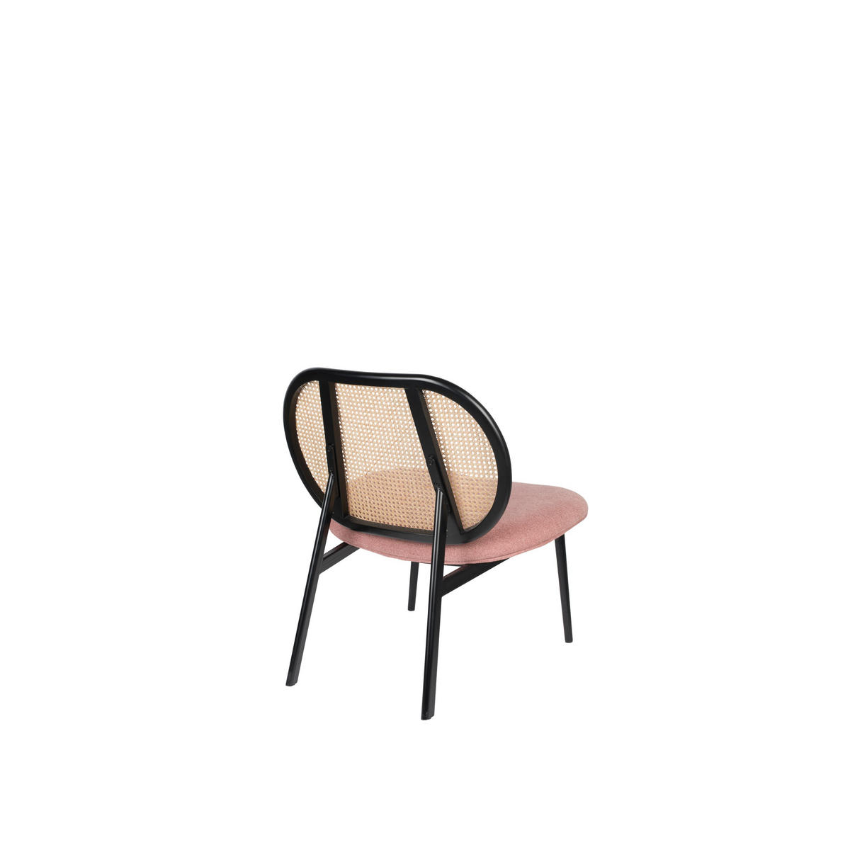 SESSEL Spike Natural/ Rosa - Schwarz, Textil (78.6/84.1/70cm) - Zuiver