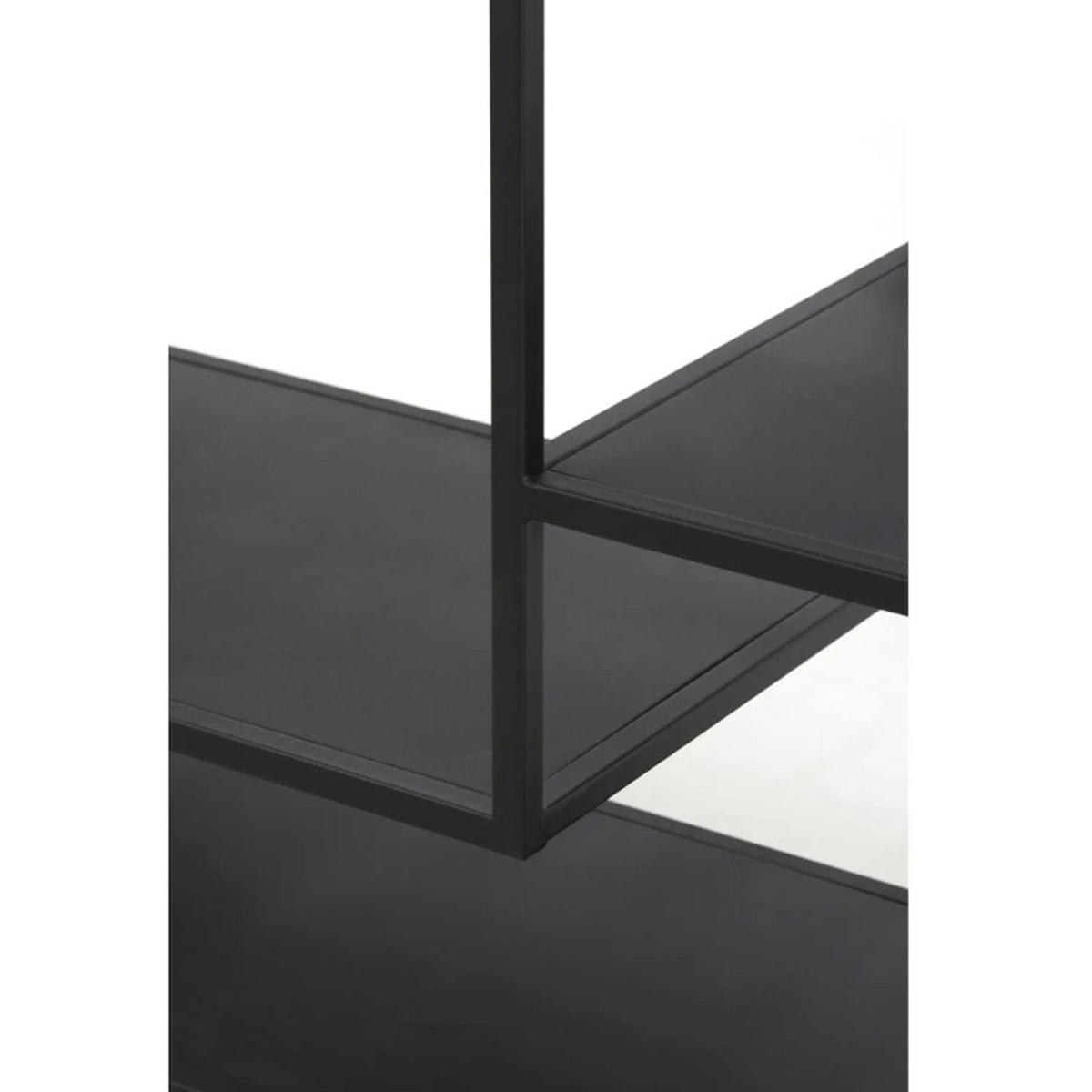 KONSOLENTISCH Yvana Schwarz 141/37/81 cm - Schwarz, Metall (141/37/81cm) - Light & Living