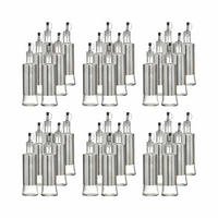 ESSIG & ÖL FLASCHEN Basic transparent-silber 320 ml 36er Set - Transparent/Silberfarben, Glas/Metall (7/26/14cm) - Ritzenhoff Breker