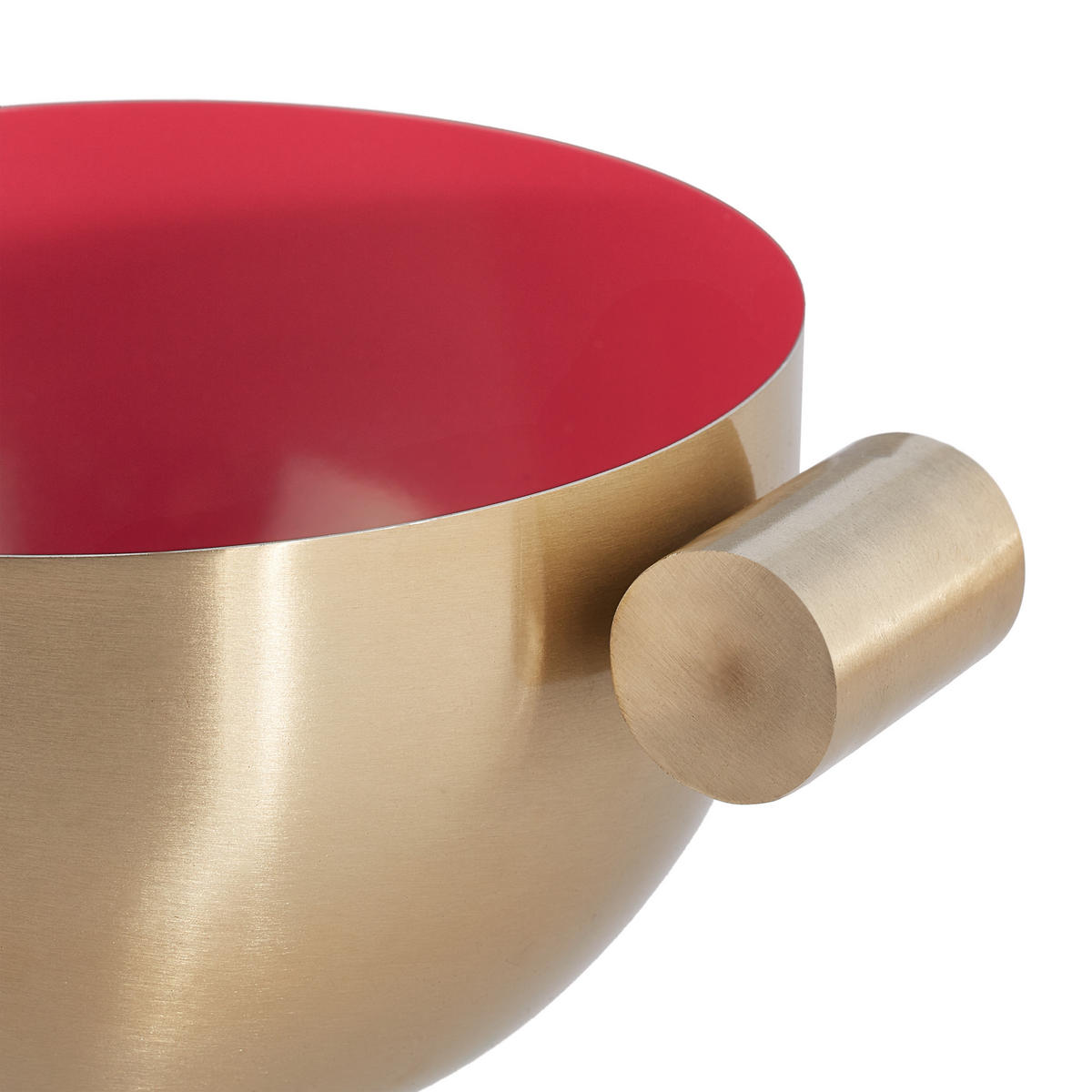 SERVIERSCHÜSSEL - Multicolor, Metall (15/20.5/8.5cm) - Relaxdays