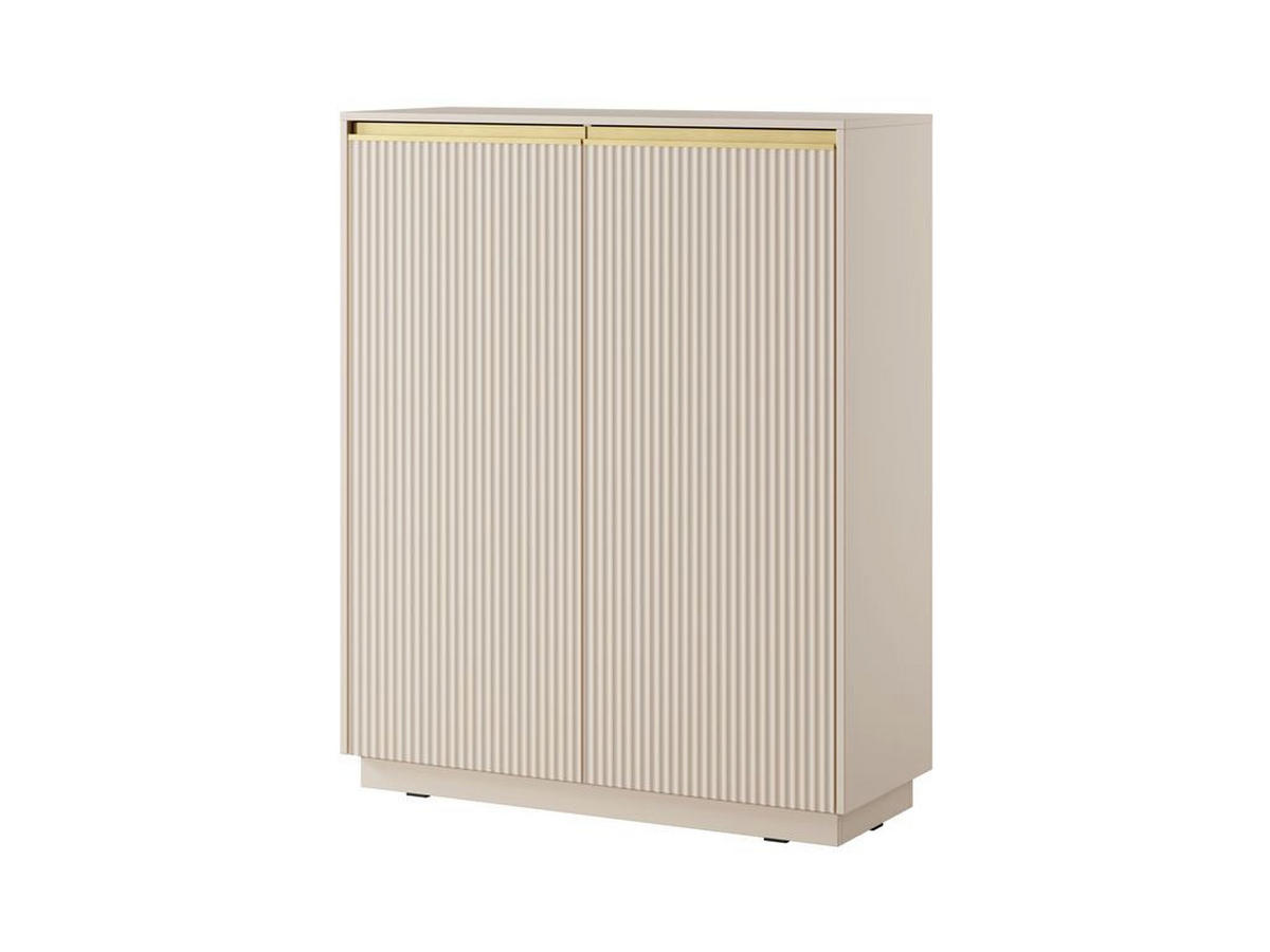 WOHNZIMMER Set 3-tlg. – Royal – Beige – WZ-SET0197 - Beige, Holzwerkstoff (181.5/42/39cm) - hi-markt
