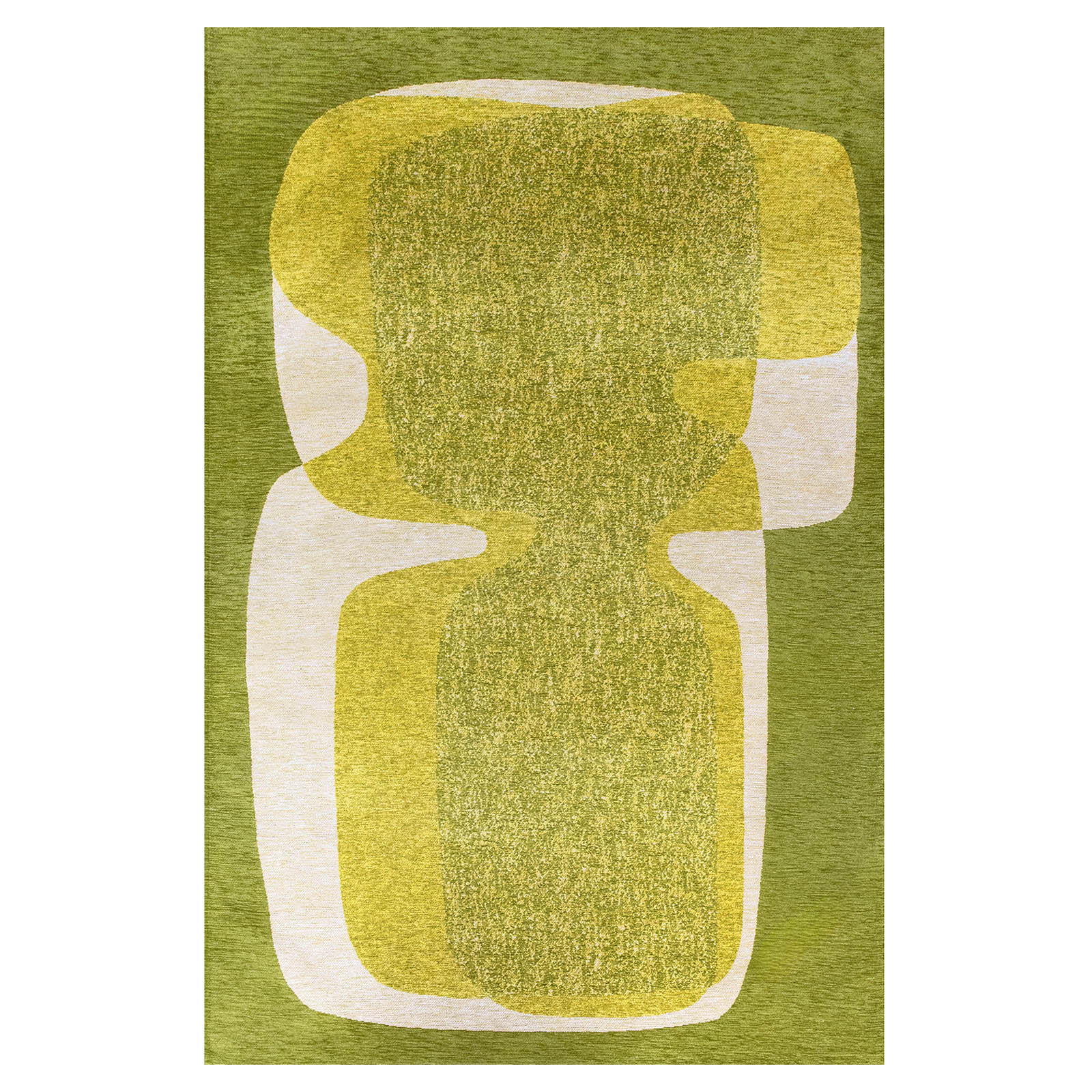 TEPPICH Poum Poum Grass 170/240 cm - Grün, Textil (170/240cm) - Lola&Moi
