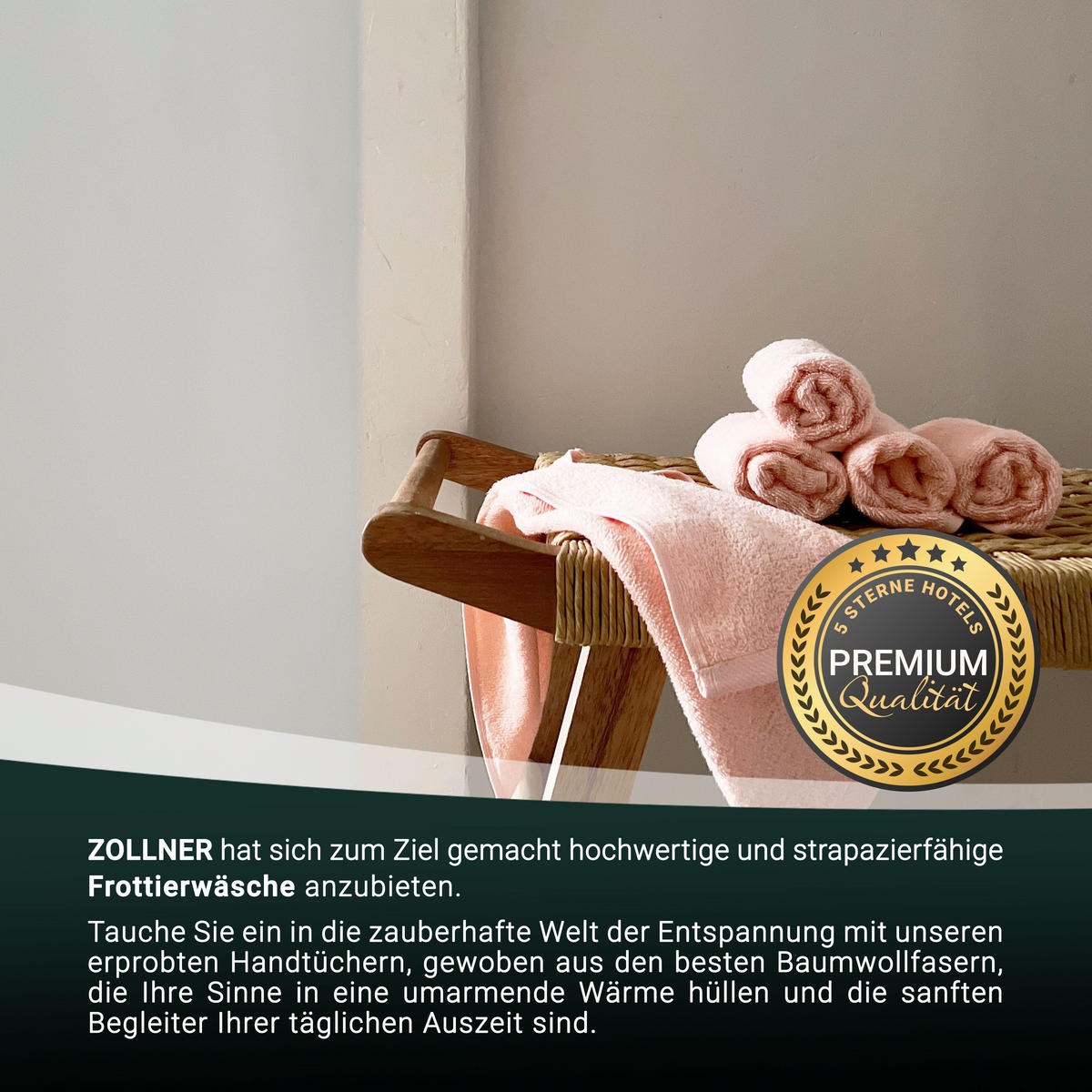 SEIFTÜCHER, 10er-Set, 30x30 cm, 100% Baumwolle, Rosa - Orange, Textil (30/30cm) - Zollner