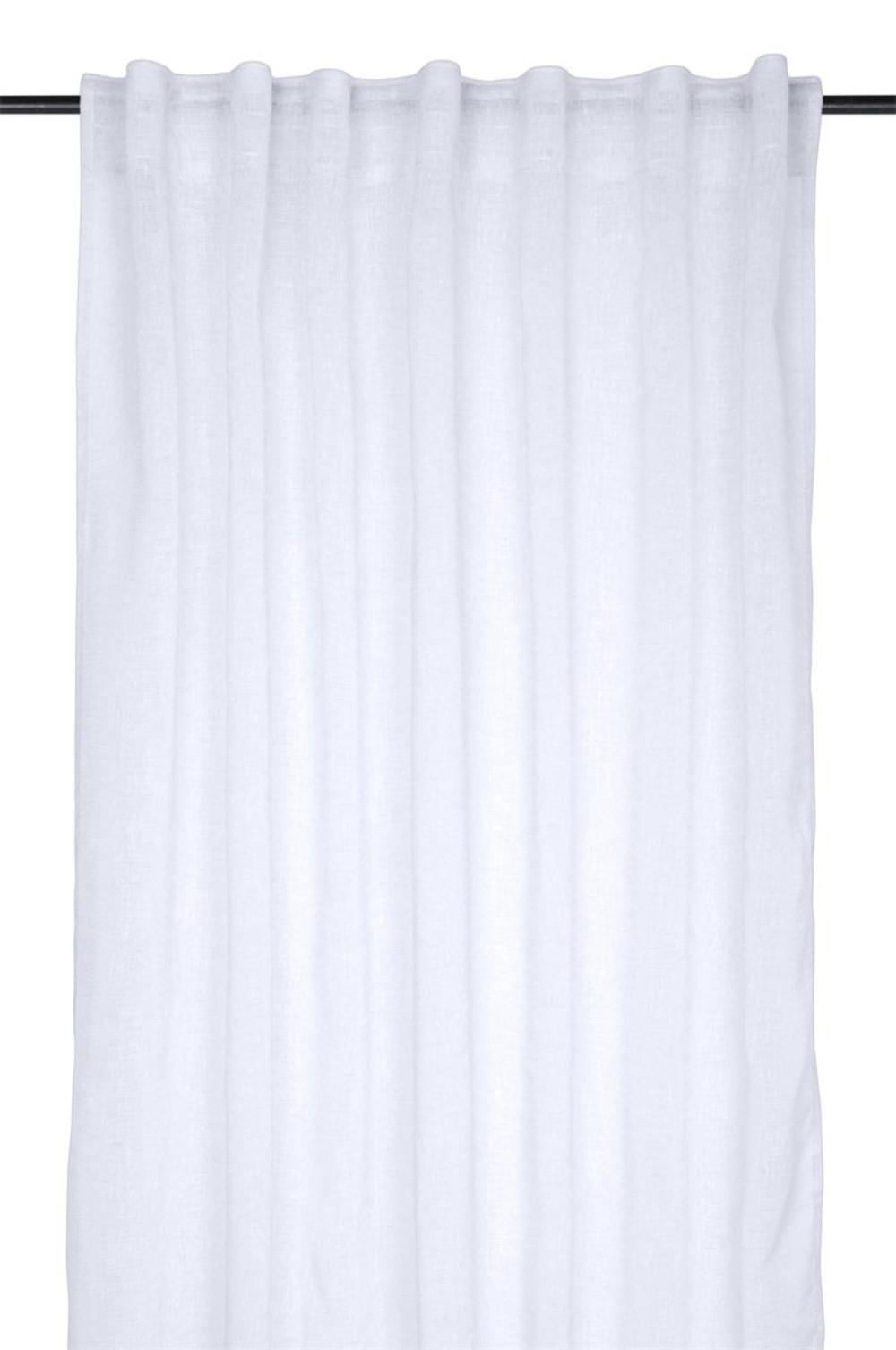 GARDINE Madrid 140/280 cm - Weiß, Textil (140/280/140cm)