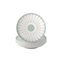 ESPRESSOUNTERTASSEN Fleur Couleur Vert ø 11,7 cm 6er Set - Grün, Keramik (11.7cm) - Villeroy & Boch