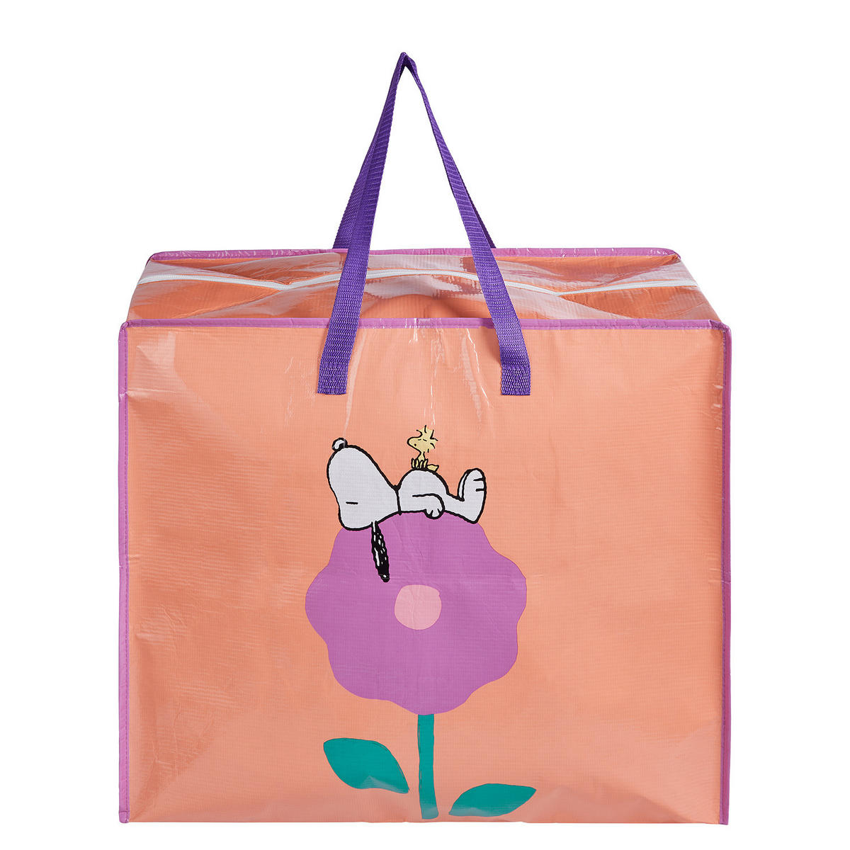 JUNBOBAG Bag Attack mit Snoopy - Orange, Kunststoff (55/28/48cm) - Butlers