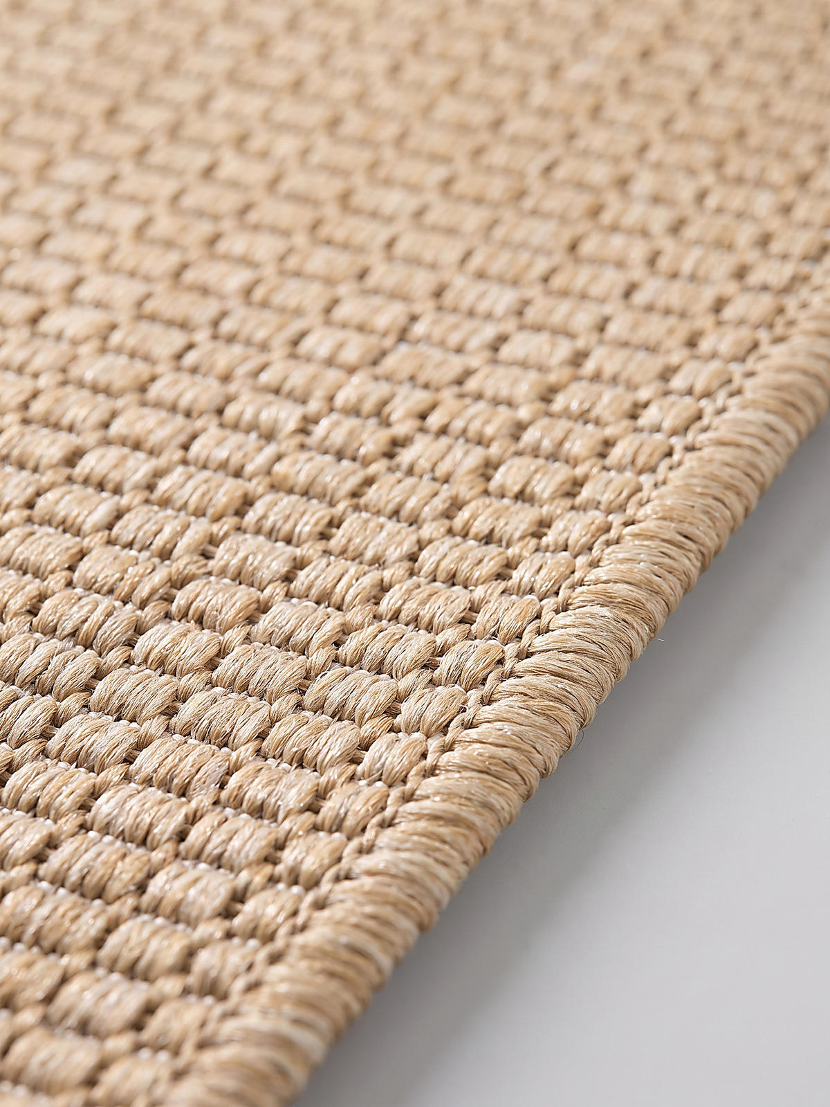 LÄUFER Outdoor, Fußbodenheizung-geeignet, VIGOLENO in Sand, 80 x 150 cm - Beige, Textil (80/150cm) - KADIMA DESIGN