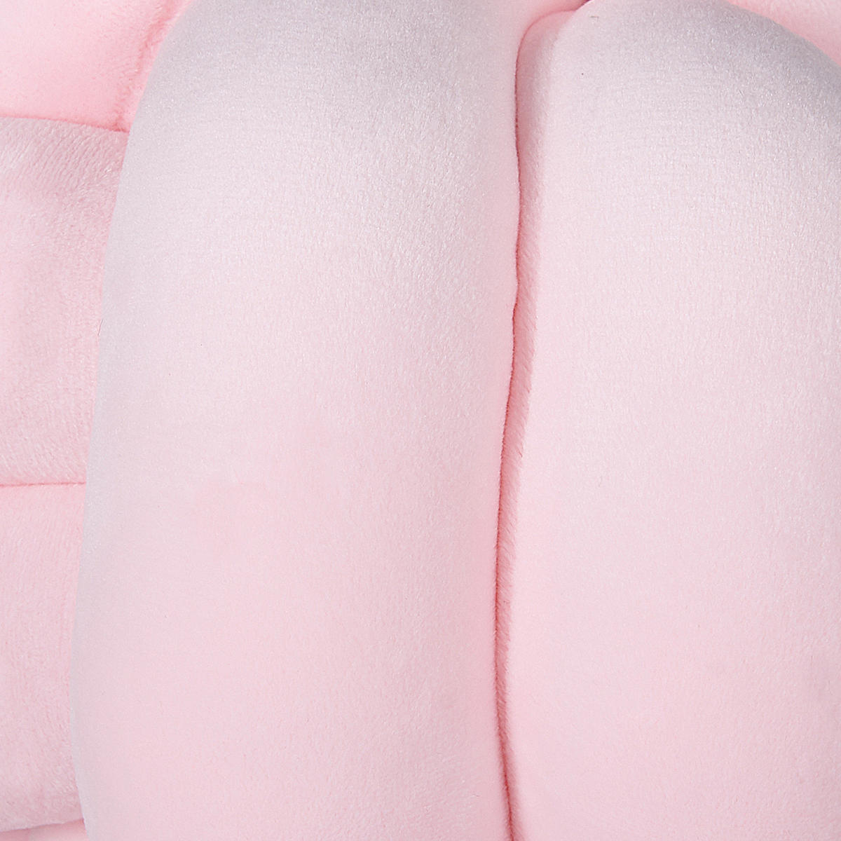 DEKOKISSEN Pastellrosa 20/20 cm Malni - Pink, Textil (20/20cm) - Beliani