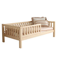 POSTEL 90/190 Agnès Přírodní dřevo - hnědá, dřevo (90/190cm) - Petits-meubles