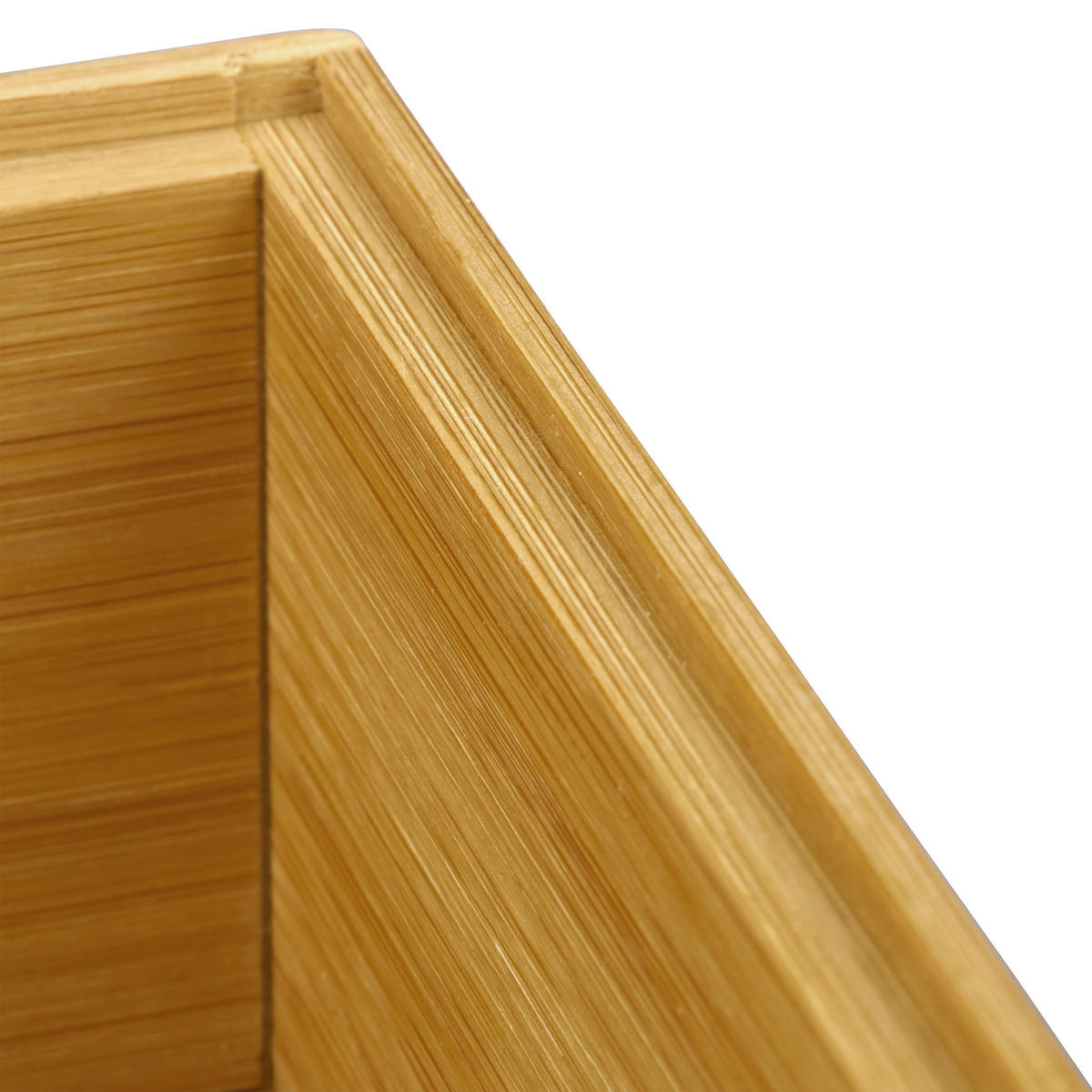 ORDNUNGSBOX - Hellbraun, Holz (23/5/7.5cm) - Relaxdays