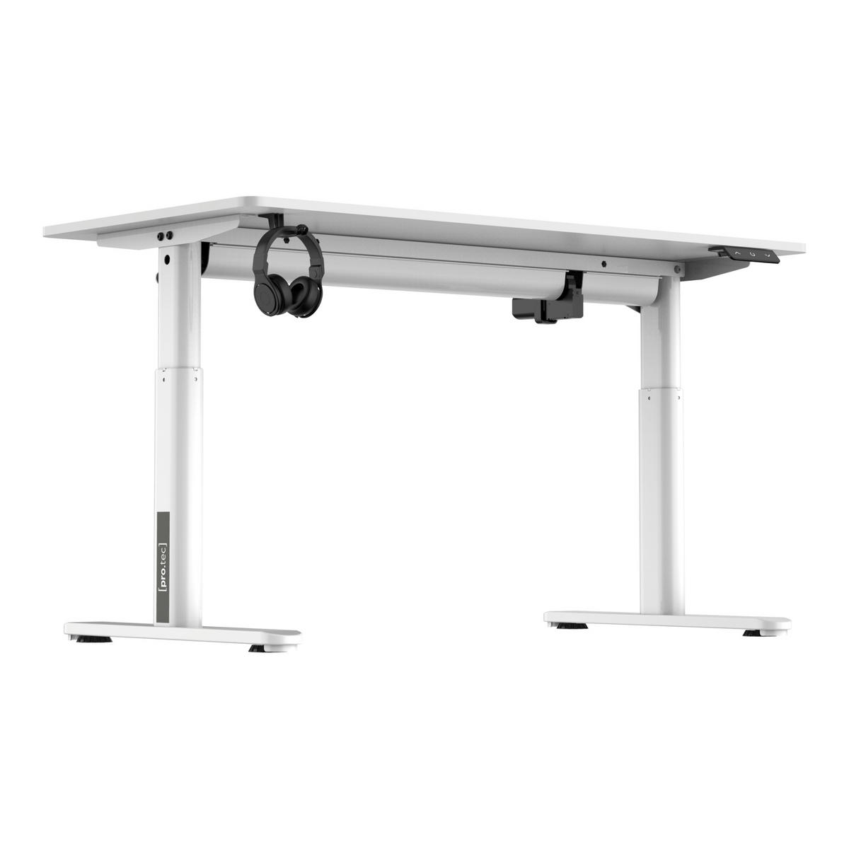 KINDERSCHREIBTISCH Ringe - Weiß, Holzwerkstoff (120/81/60cm) - pro.tec