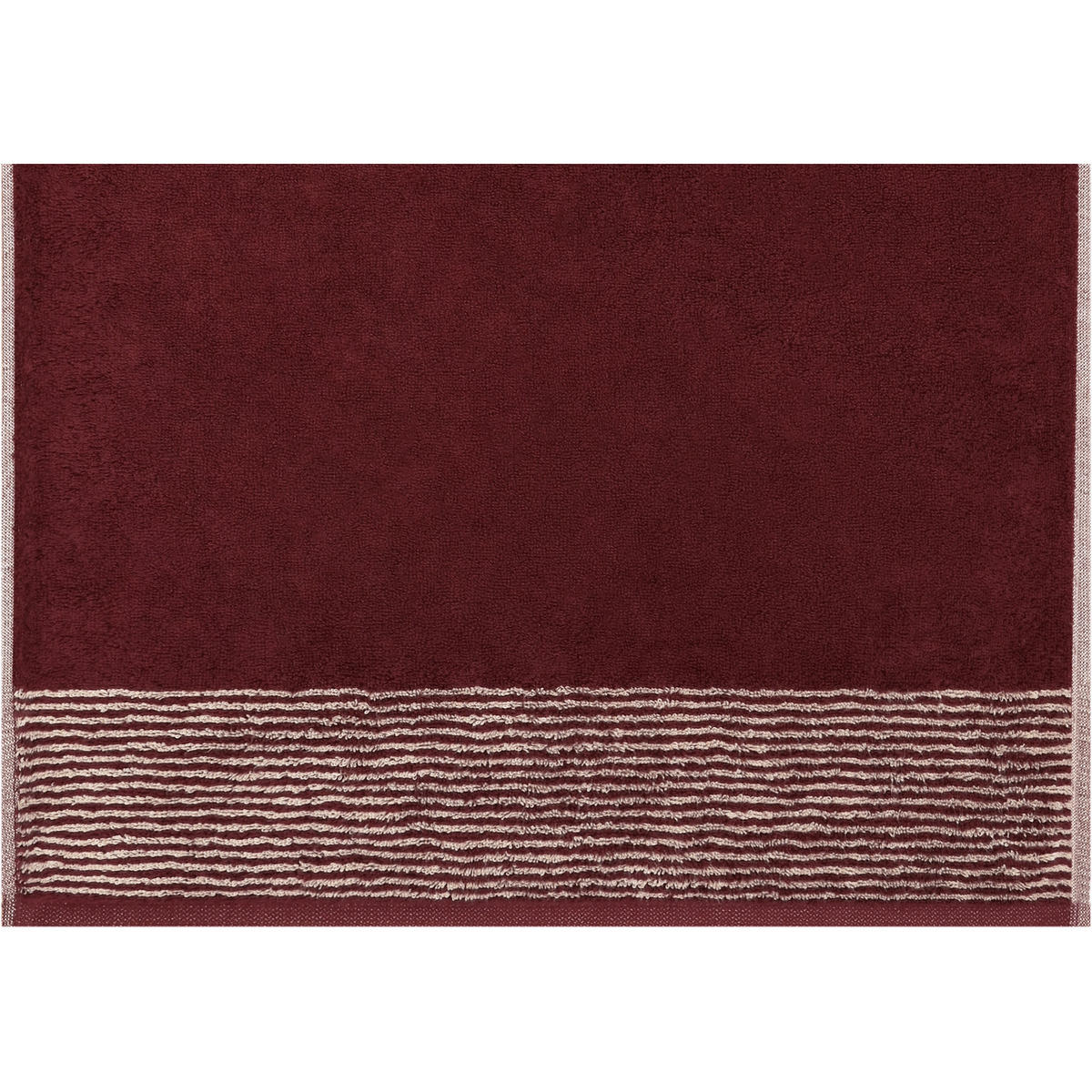 SEIFTUCH LUXURY HOME TWO-TONE 590 BORDEAUX - 23 - Rot, Textil (30/30cm) - Cawoe