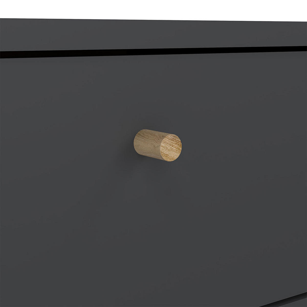 NACHTTISCH, Bodo, Grau, Holzwerkstoff, 51 x 40 x 73 cm - Grau, Holzwerkstoff (51/73/40cm) - ebuy24