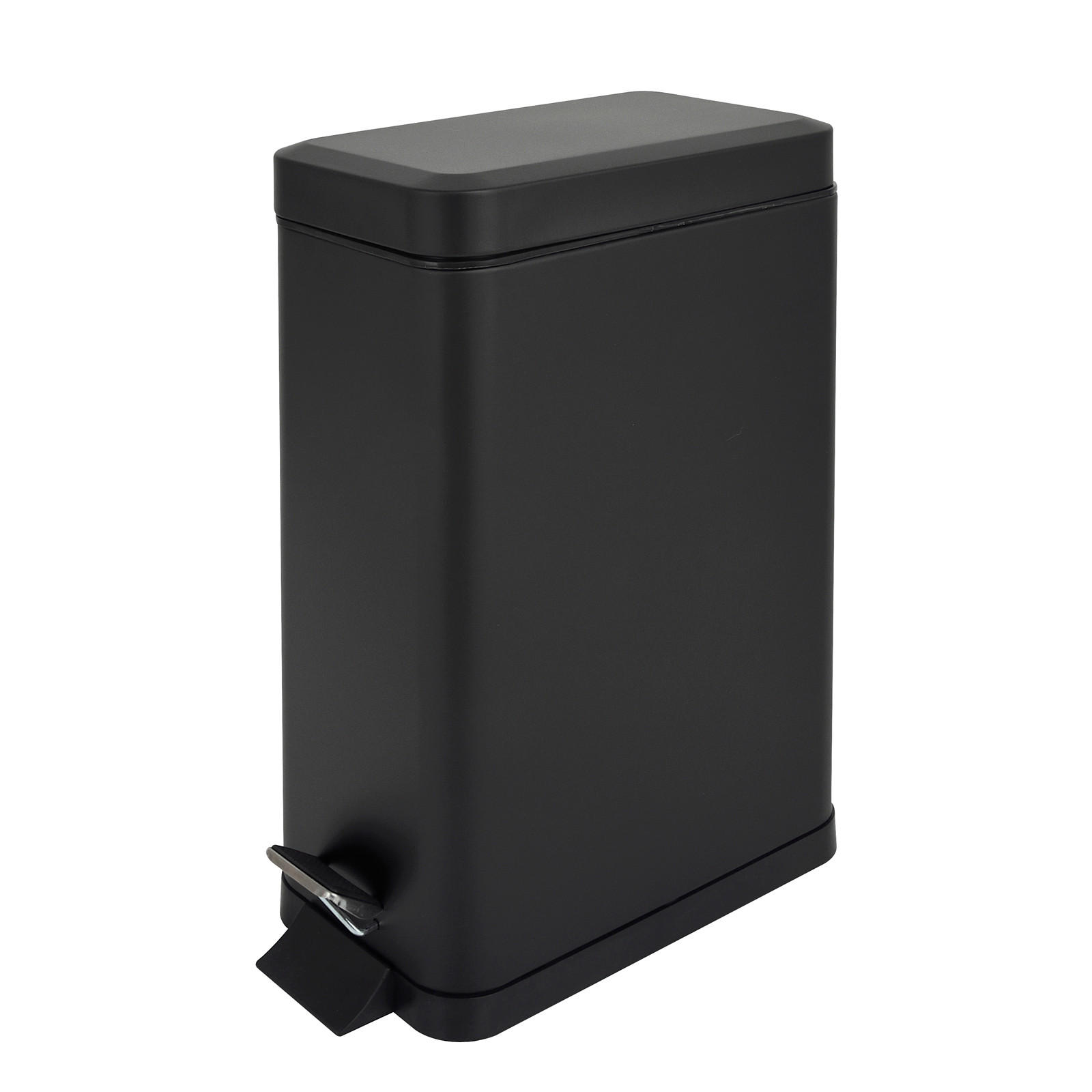 MÜLLEIMER STM10 10L Schwarz - Schwarz, Metall (16/39/34cm) - SVITA