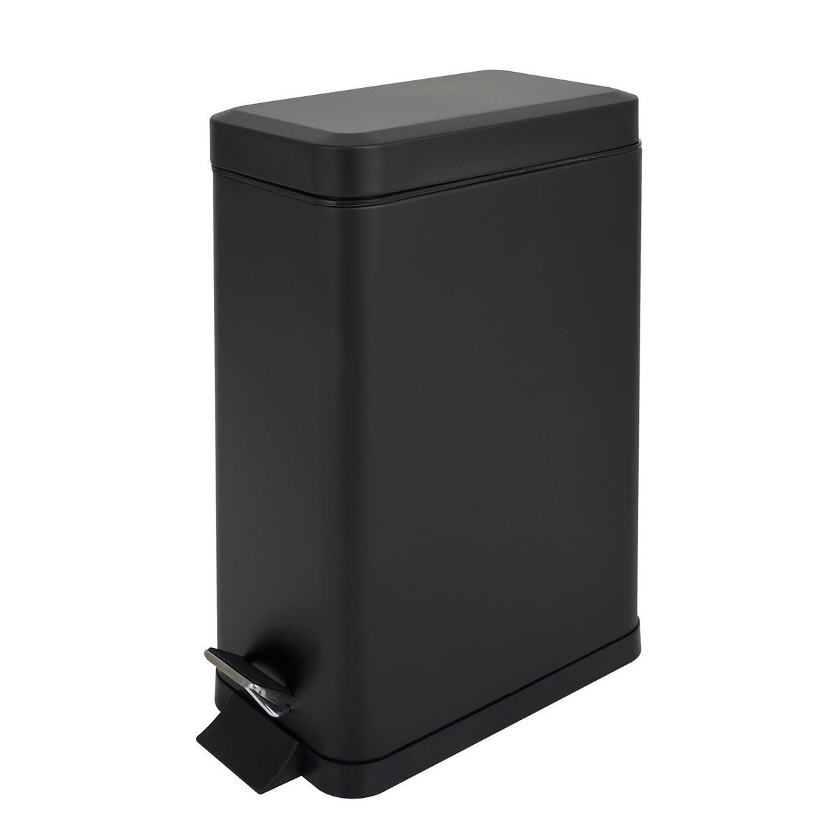 MÜLLEIMER STM10 10L Schwarz - Schwarz, Metall (16/39/34cm) - SVITA