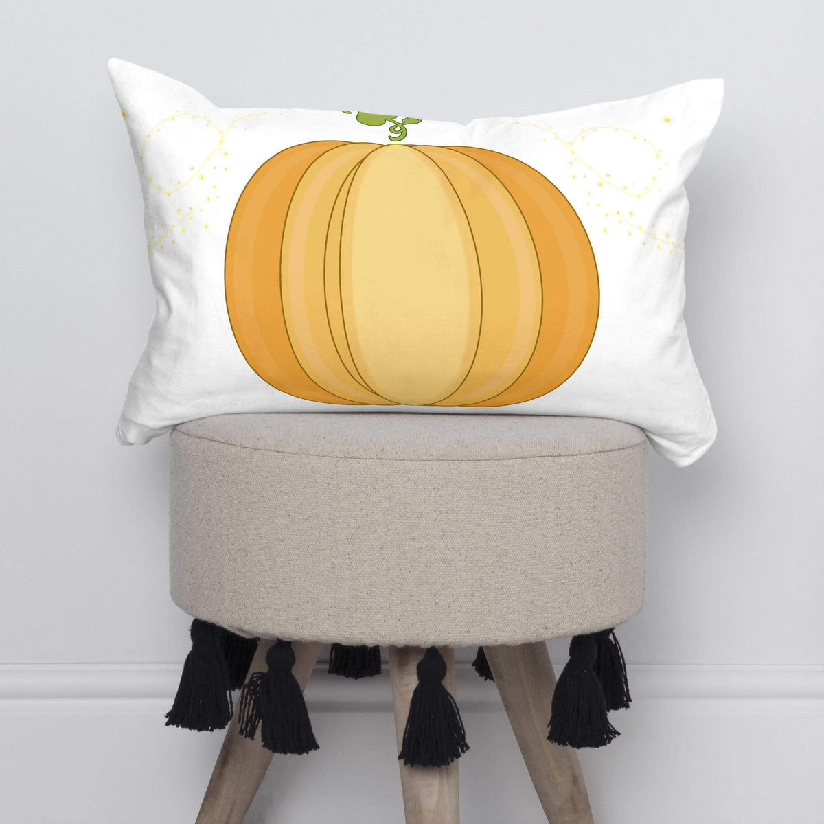 KISSENBEZUG pumpkin 50x30 cm mehrfarbig - Multicolor, Textil (50/30cm) - Happy Friday