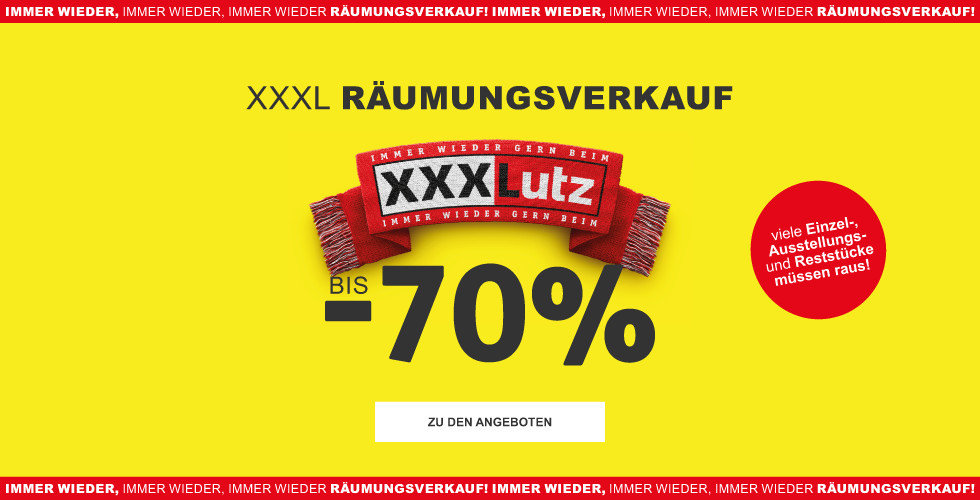 xxxl raeumungsverkauf