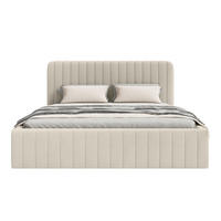 POLSTERBETT Orasi 160x200 cm, Ecru - Beige, Textil (200/160cm) - Fedve