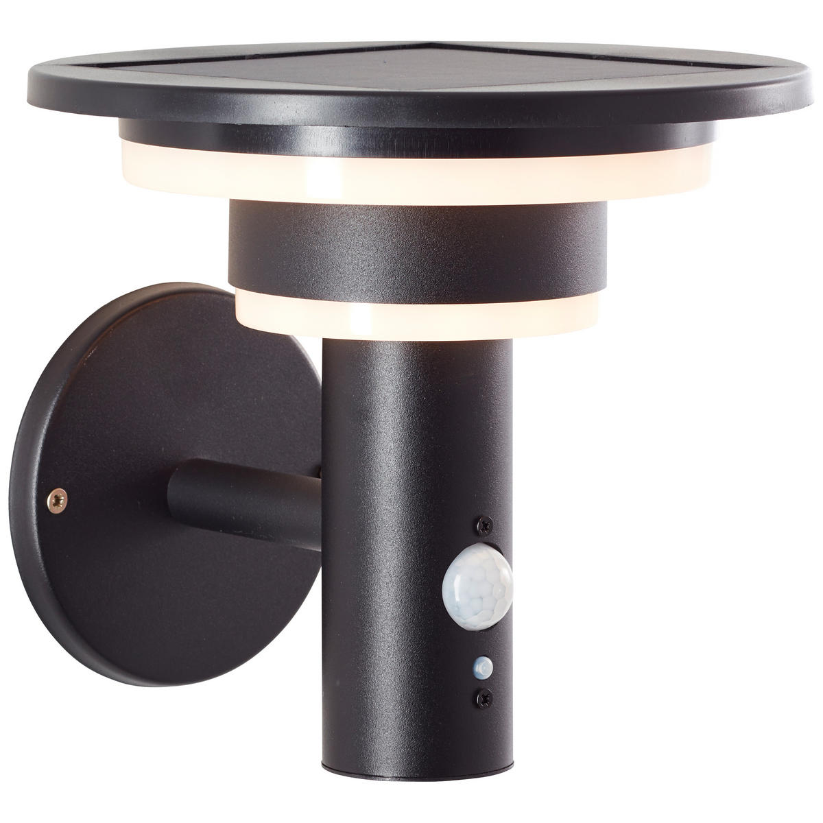 AUSSENWANDLEUCHTE Garvina G40405/06 - Schwarz, Metall (21.3/18.5/21cm) - Brilliant