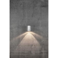 WANDLEUCHTE Canto - Silber - 8.7/10.6 cm - Silberfarben, Metall (8.7/10.6/10.6cm) - Nordlux