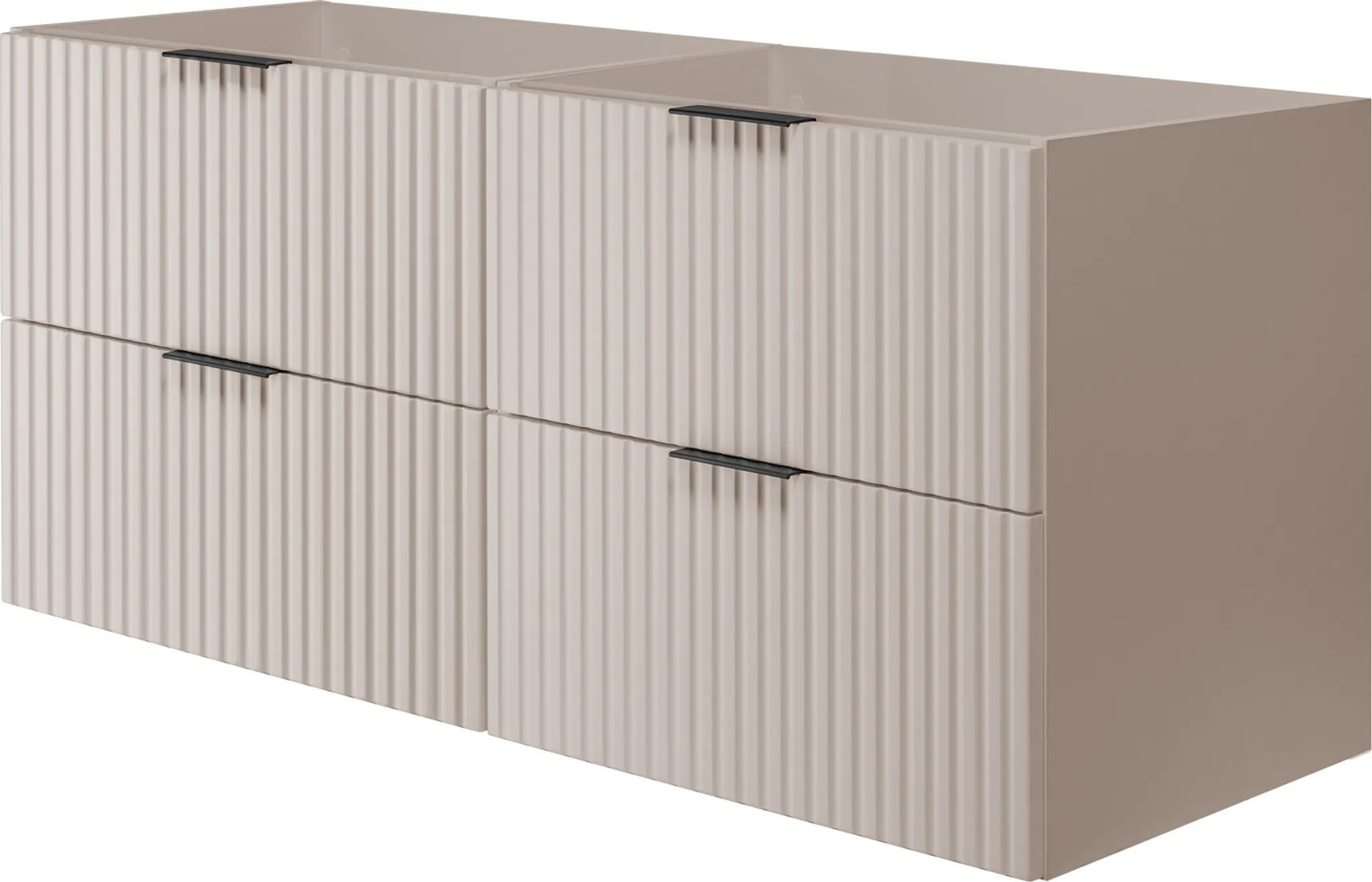 WASCHBECKUNTERSCHRANK FLOW Kaschmir 120/57/46 cm - Kaschmir, Holzwerkstoff (120/57/46cm) - Rodan