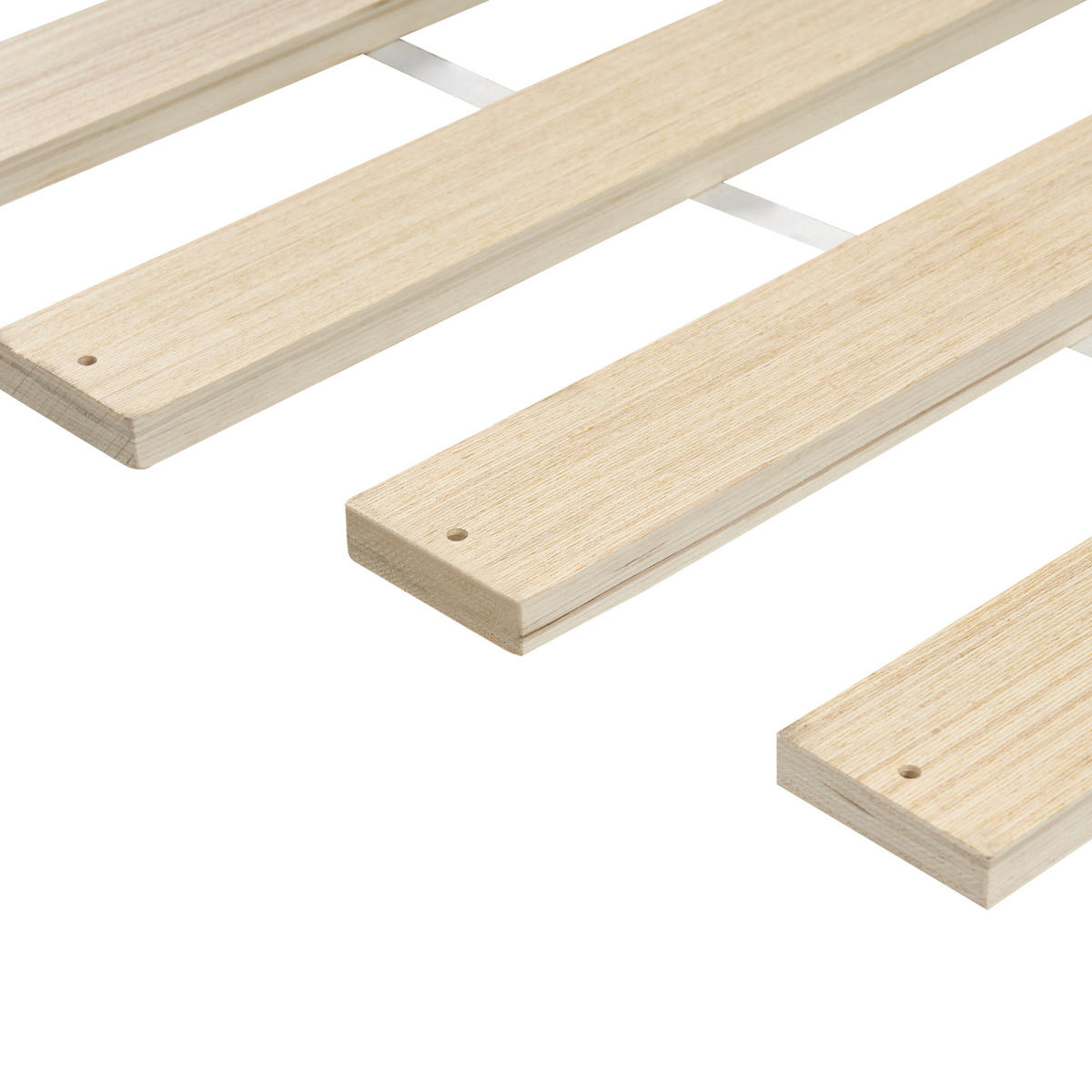 BETT mit Lattenrost 140/200 Kiefernholz Hellbraun Madone - Hellbraun/Braun, Holz (140/200cm) - Beliani