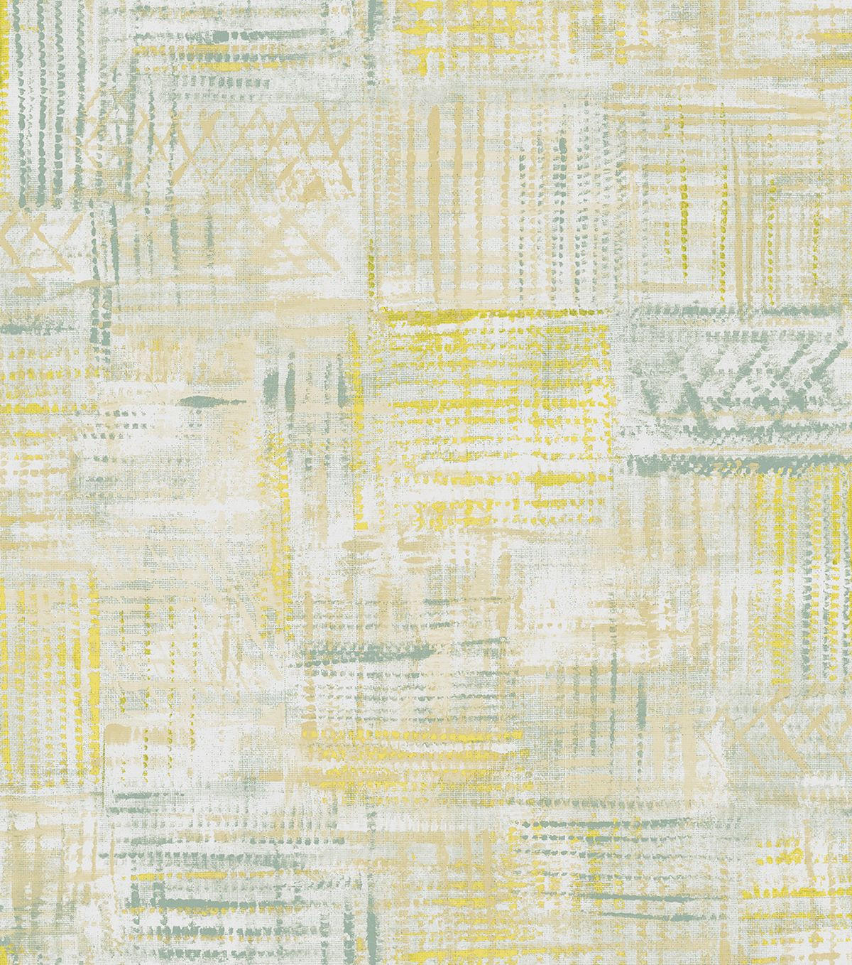 TAPETE grafisches Motiv 53 cm x 10,05 m - Gelb, Papier (53/1000cm) - Sanders & Sanders