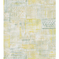 TAPETE grafisches Motiv 53 cm x 10,05 m - Gelb, Papier (53/1000cm) - Sanders & Sanders