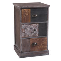 KOMMODE MARA - Graubraun, Holz (40/65/37cm) - CARO-Möbel