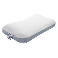 KOPFKISSEN Relaxity Ergotech - Weiß, Textil (66/37cm) - Mr Mattress