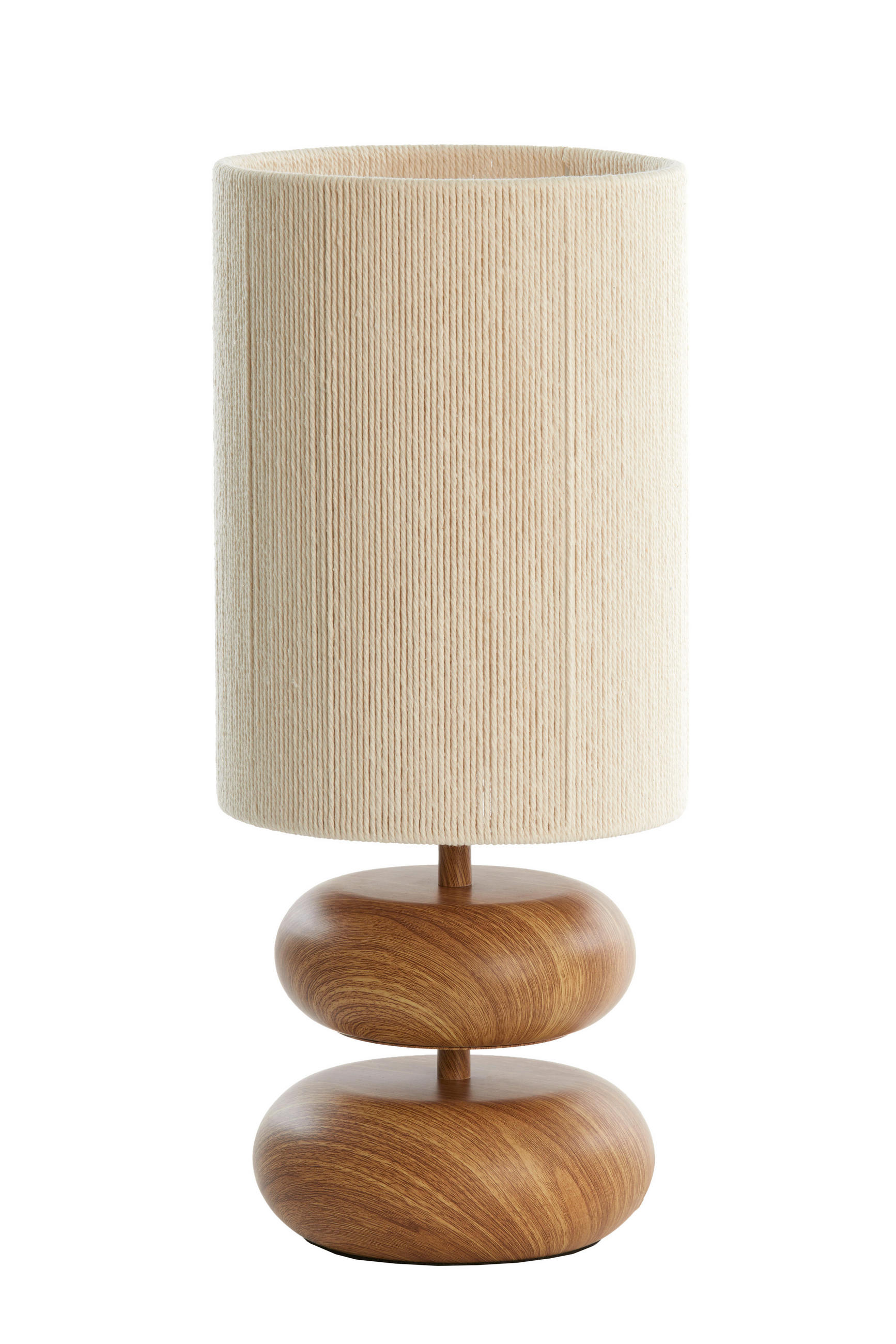 TISCHLAMPE Danialo Braun Ø22/50,5 cm - Braun, Metall (22/22/50.5cm) - Light & Living