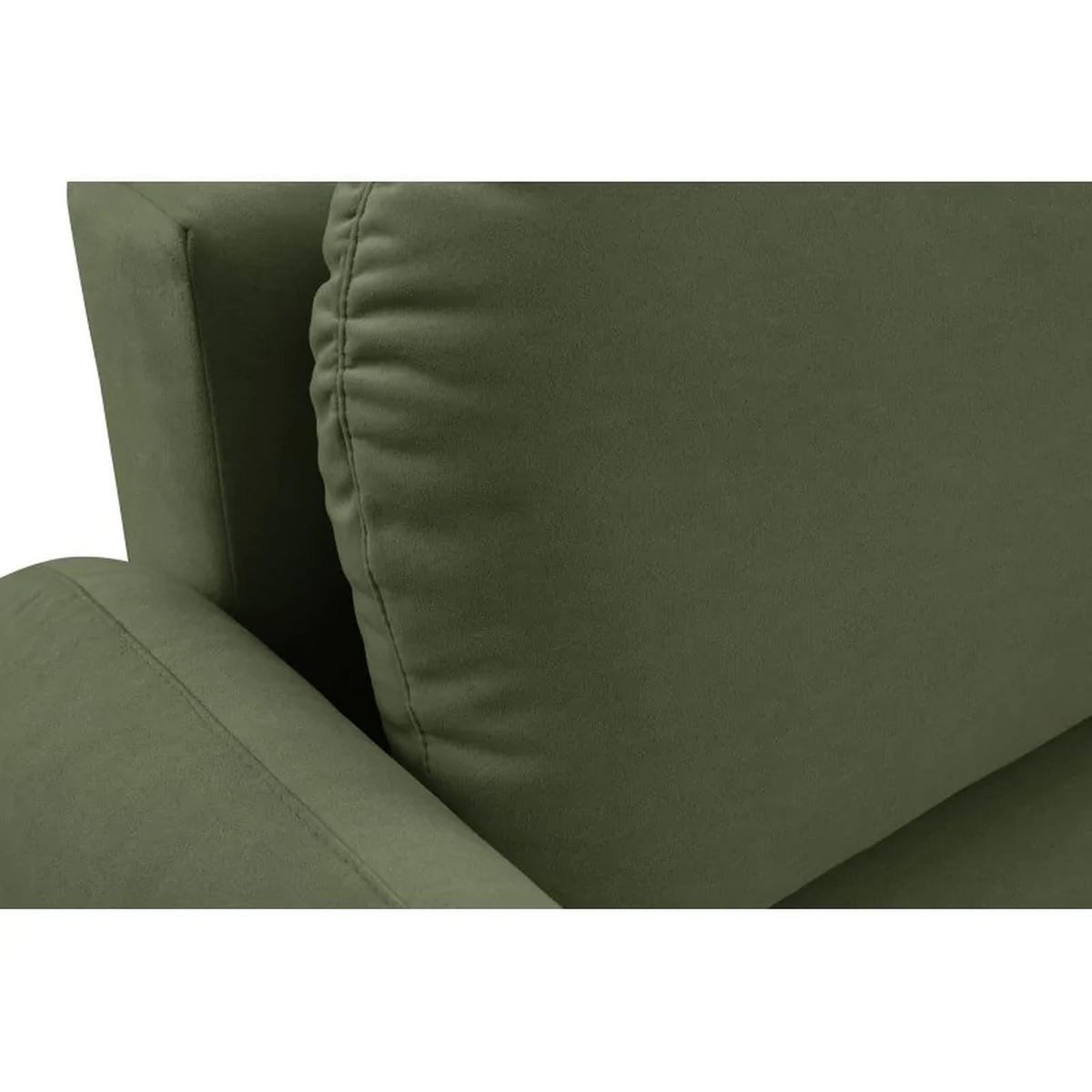SCHLAFSOFA SOFTI, Sofa mit Schlaffunktion und Bettkasten, Farbe: Grün, Velourstoff - Grün, Textil (232/95/109cm) - Sepro Meble