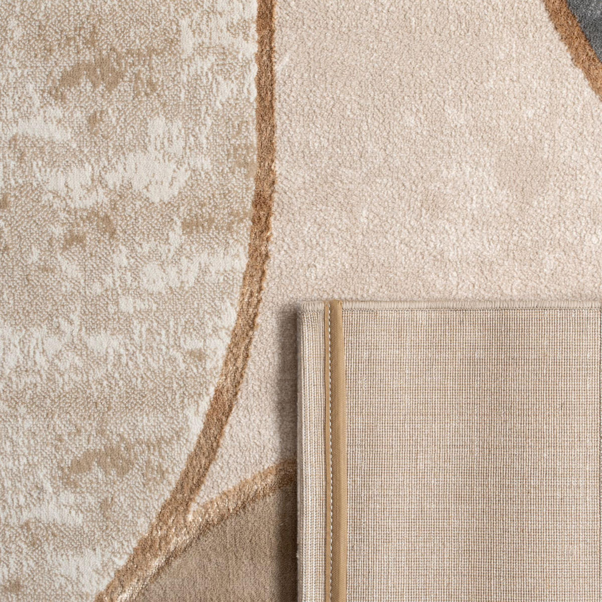 KURZFLORTEPPICH 240/340 cm Tuana 220 - Grau, Kunststoff (240/340cm) - Paco Home