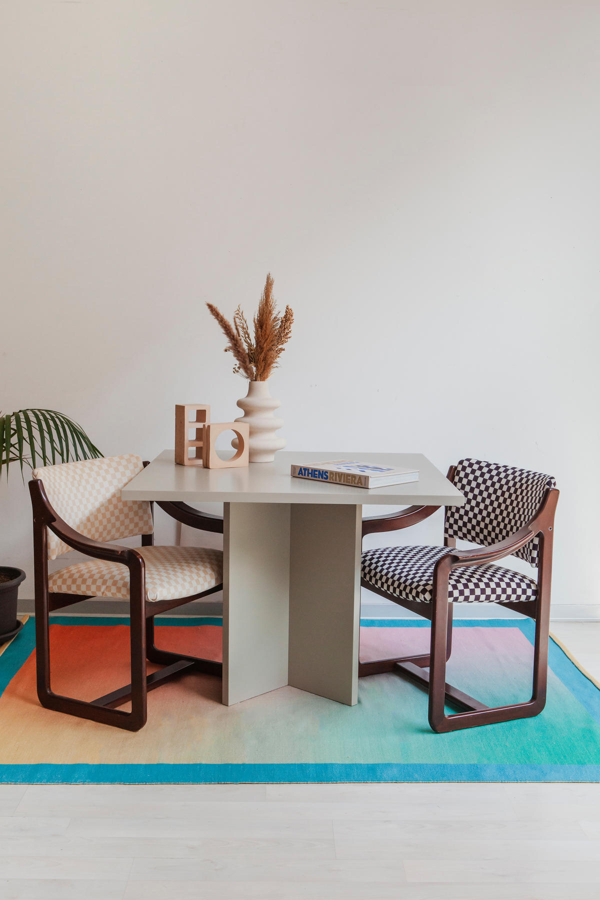 ESSTISCH Quadratischer mit laminiertem , 100/100 cm, Taupe - Beige, Holzwerkstoff (100/100/75cm) - RNT By Really Nice Things