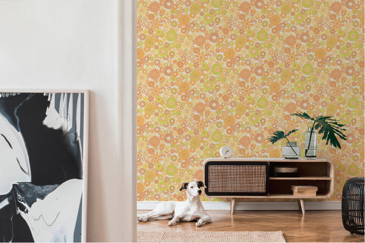 VLIESTAPETE Grün 53/850 cm - Grün, Textil (53/1cm) - KUNSTLOFT