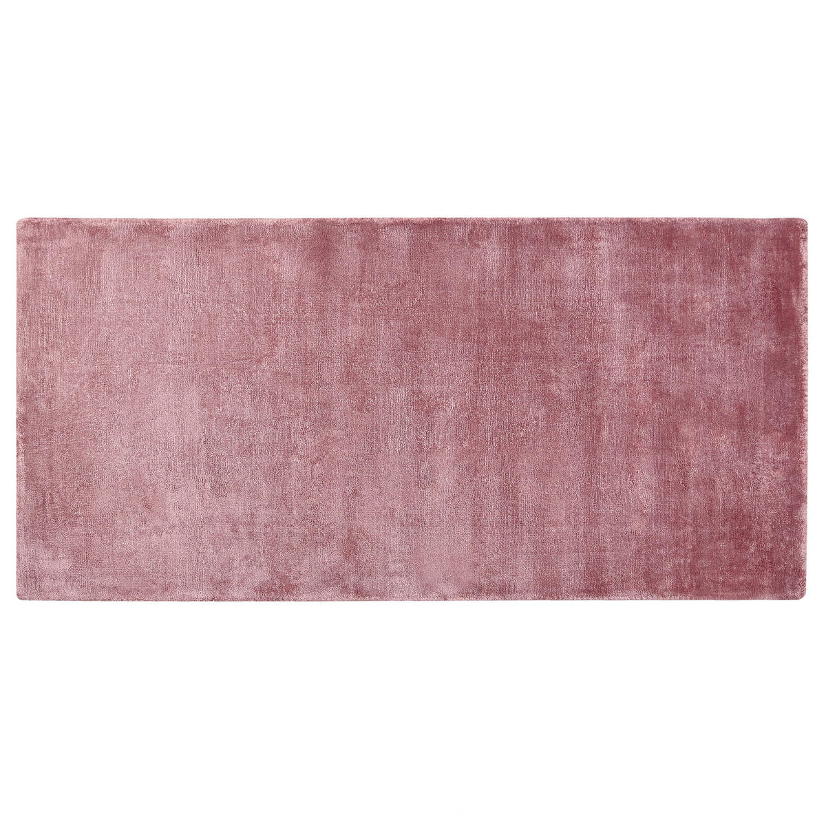 KURZFLOR-TEPPICH Gesi II 150/80 cm - Pink, Naturmaterialen (80/150cm) - Beliani