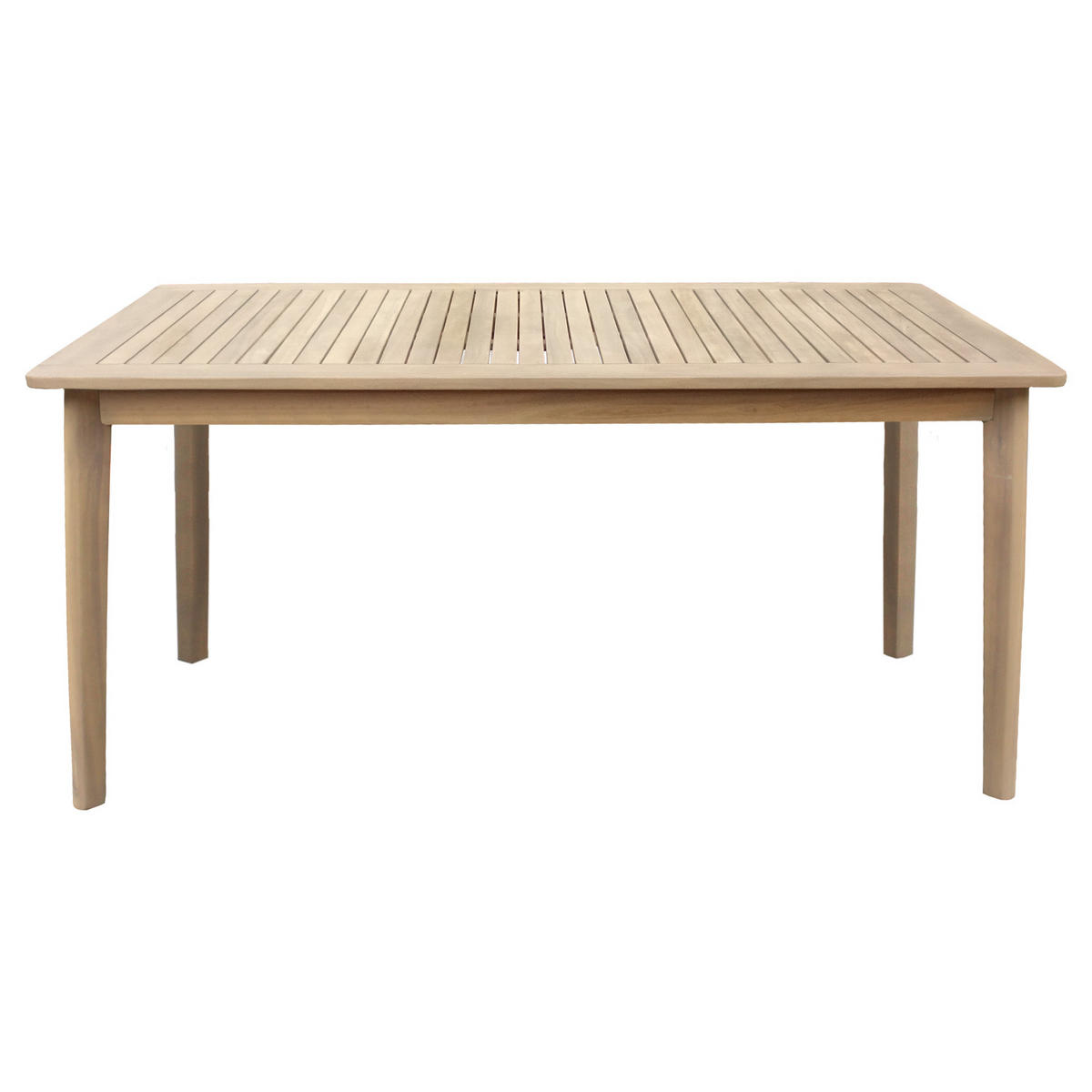 TISCH Similan Holz 160/90/75 cm 6 Plätze - Braun, Holz (160/90/75cm) - Happy Garden